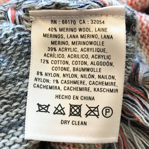 Anthropologie | Sparrow Converging Stripes Sweater Skirt - Picture 10 of 12